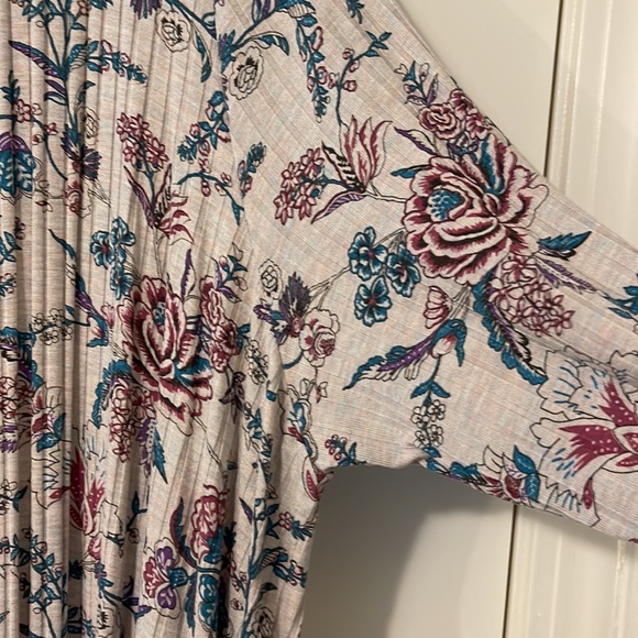 Lularoe Floral XL Sarah Duster Cardigan - Picture 6 of 10